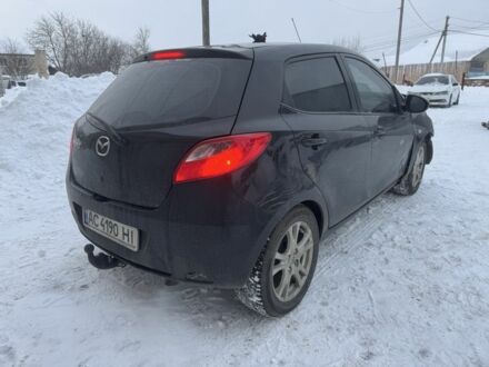 Черный Мазда 2, объемом двигателя 1.4 л и пробегом 237 тыс. км за 1777 $, фото 1 на Automoto.ua