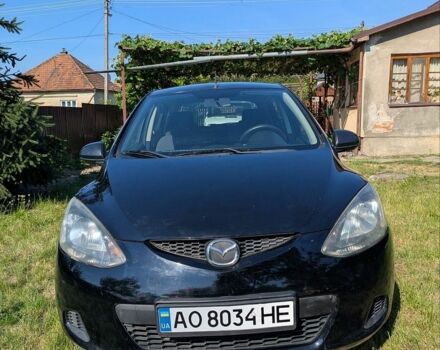 Черный Мазда 2, объемом двигателя 1.35 л и пробегом 244 тыс. км за 4800 $, фото 1 на Automoto.ua