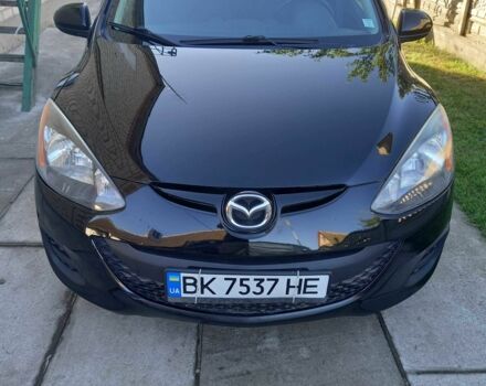 Черный Мазда 2, объемом двигателя 1.5 л и пробегом 200 тыс. км за 5000 $, фото 1 на Automoto.ua