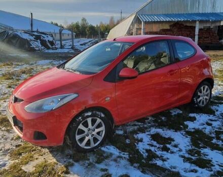 Красный Мазда 2, объемом двигателя 1.4 л и пробегом 207 тыс. км за 3900 $, фото 5 на Automoto.ua