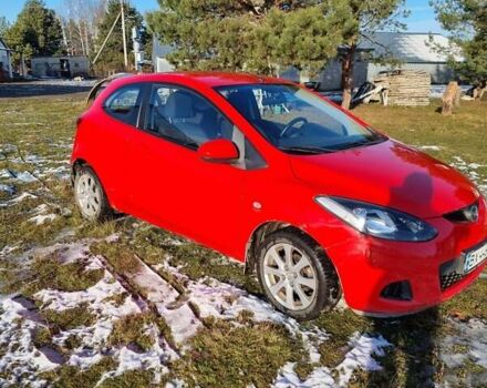 Красный Мазда 2, объемом двигателя 1.4 л и пробегом 207 тыс. км за 3900 $, фото 6 на Automoto.ua