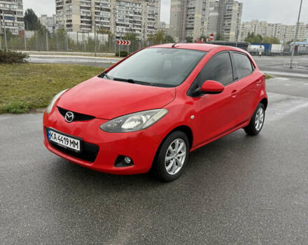 Красный Мазда 2, объемом двигателя 1.5 л и пробегом 165 тыс. км за 6650 $, фото 2 на Automoto.ua