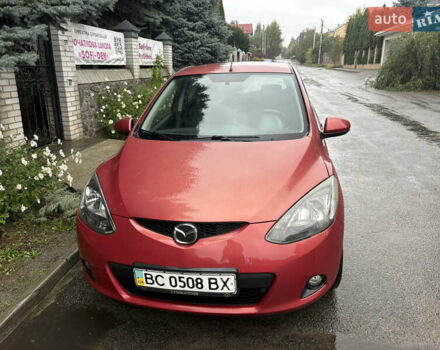 Красный Мазда 2, объемом двигателя 1.5 л и пробегом 109 тыс. км за 7100 $, фото 1 на Automoto.ua