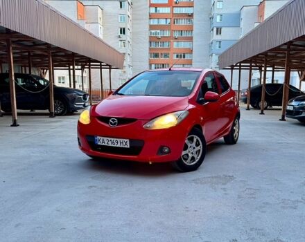 Красный Мазда 2, объемом двигателя 1.4 л и пробегом 223 тыс. км за 3999 $, фото 1 на Automoto.ua