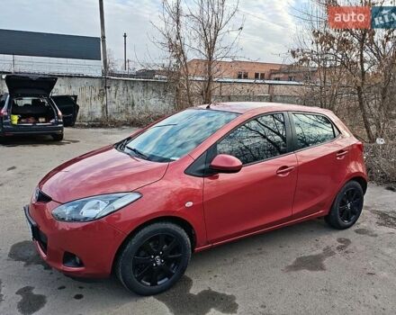 Красный Мазда 2, объемом двигателя 1.5 л и пробегом 124 тыс. км за 6200 $, фото 1 на Automoto.ua