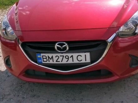 Красный Мазда 2, объемом двигателя 1.5 л и пробегом 53 тыс. км за 9500 $, фото 1 на Automoto.ua