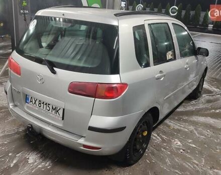 Серый Мазда 2, объемом двигателя 1.6 л и пробегом 158 тыс. км за 4000 $, фото 2 на Automoto.ua