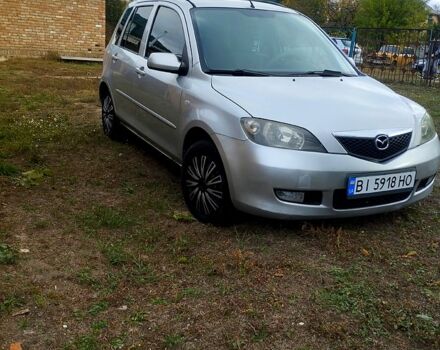 Серый Мазда 2, объемом двигателя 1.4 л и пробегом 290 тыс. км за 3400 $, фото 2 на Automoto.ua
