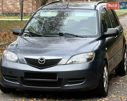 Серый Мазда 2, объемом двигателя 1.4 л и пробегом 247 тыс. км за 3350 $, фото 5 на Automoto.ua