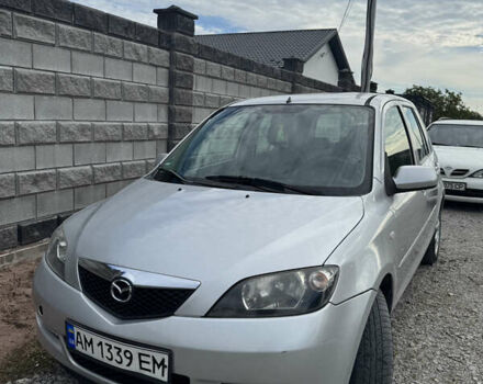 Серый Мазда 2, объемом двигателя 1.4 л и пробегом 204 тыс. км за 4000 $, фото 1 на Automoto.ua