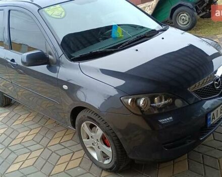 Серый Мазда 2, объемом двигателя 1.4 л и пробегом 190 тыс. км за 4850 $, фото 2 на Automoto.ua
