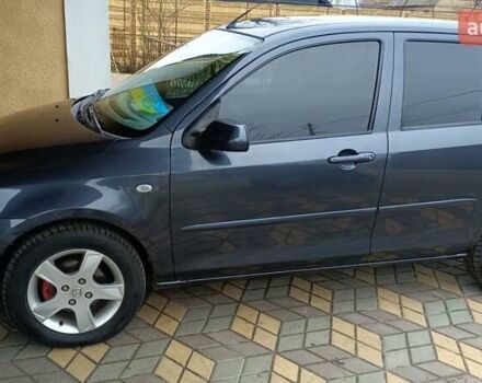 Серый Мазда 2, объемом двигателя 1.4 л и пробегом 190 тыс. км за 4850 $, фото 3 на Automoto.ua