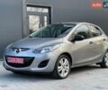 Серый Мазда 2, объемом двигателя 1.3 л и пробегом 194 тыс. км за 6250 $, фото 1 на Automoto.ua