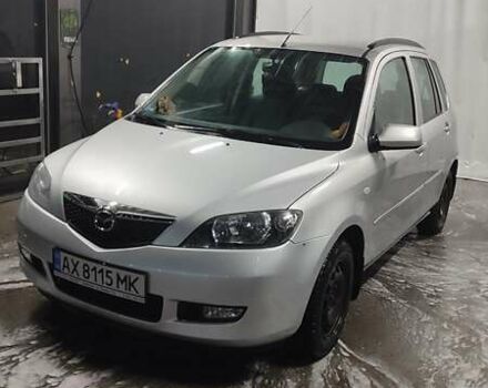 Серый Мазда 2, объемом двигателя 1.6 л и пробегом 158 тыс. км за 4000 $, фото 1 на Automoto.ua