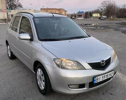 Серый Мазда 2, объемом двигателя 1.4 л и пробегом 295 тыс. км за 3300 $, фото 1 на Automoto.ua