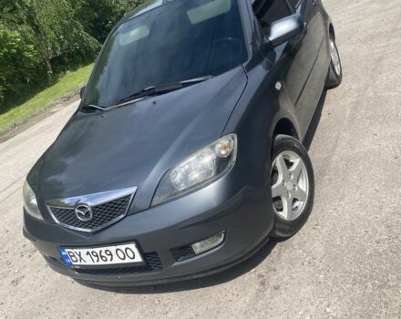 Серый Мазда 2, объемом двигателя 1.4 л и пробегом 230 тыс. км за 2206 $, фото 1 на Automoto.ua