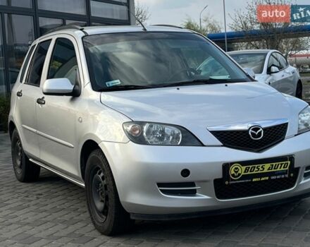 Серый Мазда 2, объемом двигателя 1.39 л и пробегом 130 тыс. км за 4300 $, фото 1 на Automoto.ua
