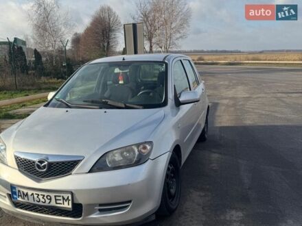 Сірий Мазда 2, об'ємом двигуна 1.4 л та пробігом 207 тис. км за 2999 $, фото 1 на Automoto.ua