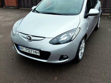 Серый Мазда 2, объемом двигателя 1.4 л и пробегом 230 тыс. км за 4800 $, фото 1 на Automoto.ua