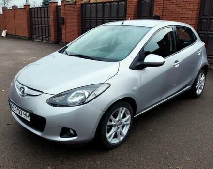 Серый Мазда 2, объемом двигателя 1.4 л и пробегом 230 тыс. км за 4800 $, фото 1 на Automoto.ua