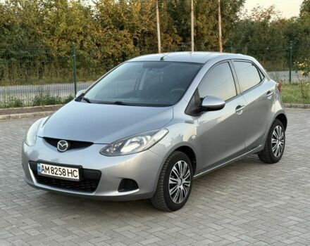 Серый Мазда 2, объемом двигателя 1.4 л и пробегом 252 тыс. км за 4950 $, фото 1 на Automoto.ua