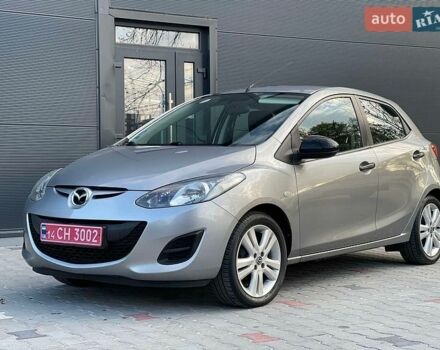 Серый Мазда 2, объемом двигателя 1.3 л и пробегом 194 тыс. км за 6250 $, фото 1 на Automoto.ua