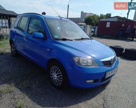 Синий Мазда 2, объемом двигателя 1.4 л и пробегом 133 тыс. км за 4150 $, фото 1 на Automoto.ua