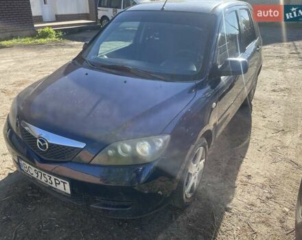 Синій Мазда 2, об'ємом двигуна 1.4 л та пробігом 177 тис. км за 4700 $, фото 2 на Automoto.ua