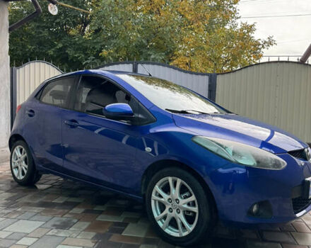Синий Мазда 2, объемом двигателя 1.5 л и пробегом 103 тыс. км за 8000 $, фото 2 на Automoto.ua