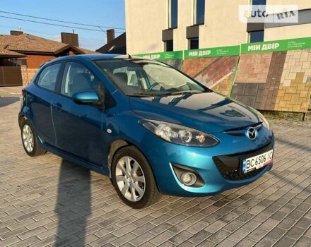 Синий Мазда 2, объемом двигателя 1.35 л и пробегом 192 тыс. км за 5400 $, фото 1 на Automoto.ua