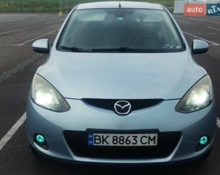 Синий Мазда 2, объемом двигателя 1.35 л и пробегом 191 тыс. км за 4800 $, фото 7 на Automoto.ua