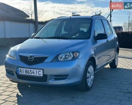 Синій Мазда 2, об'ємом двигуна 1.4 л та пробігом 90 тис. км за 4200 $, фото 1 на Automoto.ua
