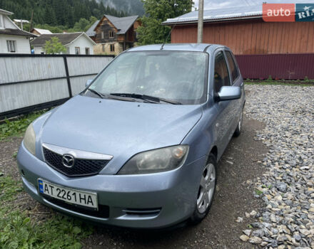 Синий Мазда 2, объемом двигателя 1.4 л и пробегом 221 тыс. км за 3500 $, фото 1 на Automoto.ua
