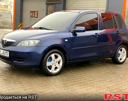 Синий Мазда 2, объемом двигателя 1.4 л и пробегом 1850 тыс. км за 4700 $, фото 1 на Automoto.ua