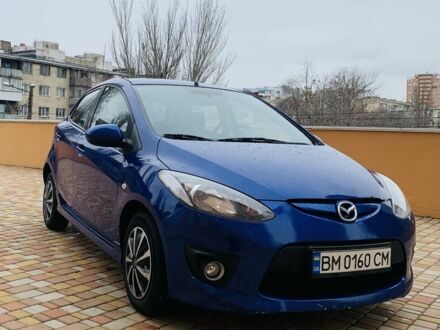 Синий Мазда 2, объемом двигателя 1.5 л и пробегом 157 тыс. км за 4650 $, фото 1 на Automoto.ua