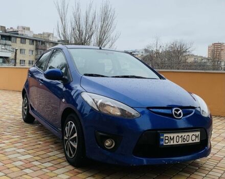 Синий Мазда 2, объемом двигателя 1.5 л и пробегом 157 тыс. км за 4500 $, фото 1 на Automoto.ua