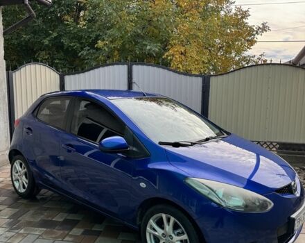 Синий Мазда 2, объемом двигателя 1.5 л и пробегом 104 тыс. км за 7700 $, фото 1 на Automoto.ua