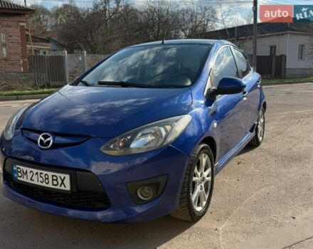 Синий Мазда 2, объемом двигателя 1.5 л и пробегом 171 тыс. км за 5200 $, фото 1 на Automoto.ua