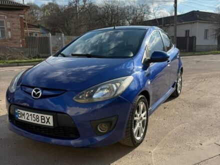 Синий Мазда 2, объемом двигателя 1.5 л и пробегом 171 тыс. км за 4900 $, фото 1 на Automoto.ua