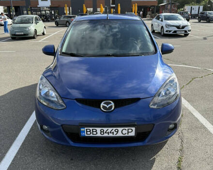 Синий Мазда 2, объемом двигателя 1.5 л и пробегом 185 тыс. км за 6800 $, фото 1 на Automoto.ua