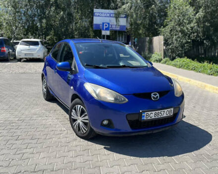 Синий Мазда 2, объемом двигателя 1.5 л и пробегом 234 тыс. км за 5500 $, фото 1 на Automoto.ua