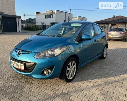 Синий Мазда 2, объемом двигателя 1.35 л и пробегом 192 тыс. км за 5900 $, фото 1 на Automoto.ua