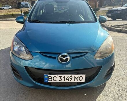 Синий Мазда 2, объемом двигателя 1.5 л и пробегом 80 тыс. км за 6500 $, фото 1 на Automoto.ua