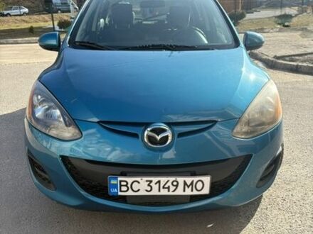 Синий Мазда 2, объемом двигателя 1.5 л и пробегом 80 тыс. км за 7500 $, фото 1 на Automoto.ua