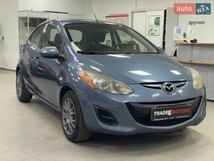 Синий Мазда 2, объемом двигателя 1.5 л и пробегом 166 тыс. км за 6790 $, фото 1 на Automoto.ua