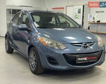 Синий Мазда 2, объемом двигателя 1.5 л и пробегом 166 тыс. км за 6790 $, фото 1 на Automoto.ua