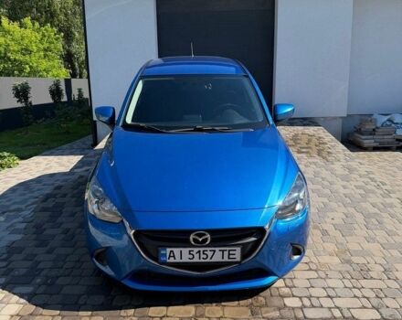 Синий Мазда 2, объемом двигателя 1.5 л и пробегом 64 тыс. км за 11500 $, фото 1 на Automoto.ua