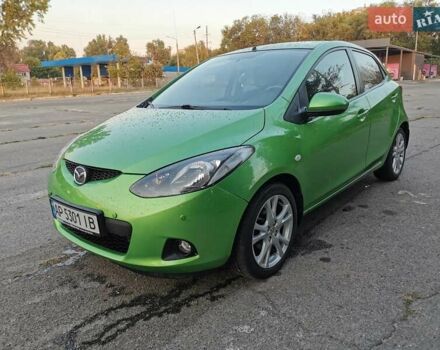 Зеленый Мазда 2, объемом двигателя 1.5 л и пробегом 102 тыс. км за 6798 $, фото 1 на Automoto.ua