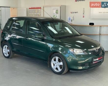 Зеленый Мазда 2, объемом двигателя 1.39 л и пробегом 144 тыс. км за 3990 $, фото 1 на Automoto.ua