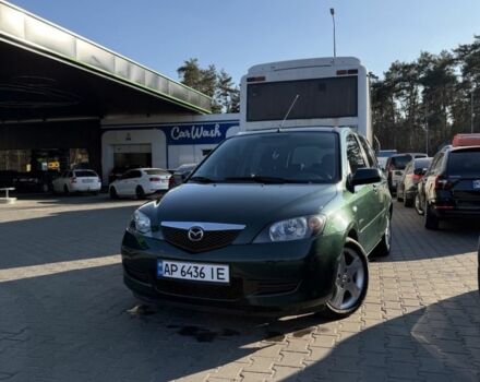 Зеленый Мазда 2, объемом двигателя 1.4 л и пробегом 125 тыс. км за 3200 $, фото 1 на Automoto.ua